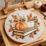 Ghost Embroidery Kit - 2026 Forest Series For Beginners 6inch DIY Craft Kits Hanging Decorations - Image 4