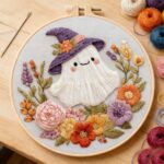 Mushroom Embroidery Kit - 2026 Forest Series For Beginners 6inch DIY Craft Kits Hanging Decorations - Image 3