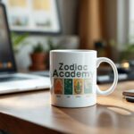 Zodiac Academy mug, Bookish Fantasy Readers