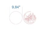 Moth SVG Bundle. Laser cut file for Glowforge. Nature, butterfly, insect, forest, round sign wall decor - Image 8