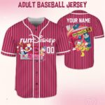 Custom Name Custom Mickey And Friends 5K 10K Baseball Jersey, runDisney Marathon 2026 Jersey, Dopey 486 Miles Running Jersey, DN W JRQNT2 - Image 5