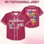 Custom Name Custom Mickey And Friends 5K 10K Baseball Jersey, runDisney Marathon 2026 Jersey, Dopey 486 Miles Running Jersey, DN W 1VO4RQ - Image 6