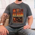 Red Rising Inspired Comfort Colors Shirt – Howlers Sci-Fi Graphic Tee, Unisex Book Fan Merch - Image 4