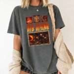 Red Rising Inspired Comfort Colors Shirt – Howlers Sci-Fi Graphic Tee, Unisex Book Fan Merch - Image 2