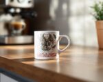 Bartholomew Mug– Knight and the Moth Dark Fantasy Romance Reader Mug - Image 3