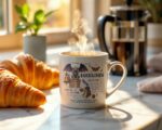 Bartholomew Knight and the Moth Mug | Gothic Fantasy Mug - Image 2