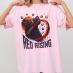Red Rising Howlers Comfort Colors Shirt – Darrow Inspired Sci-Fi Fan Tee, Unisex Book Series Merch - Image 4