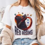 Red Rising Howlers Comfort Colors Shirt – Darrow Inspired Sci-Fi Fan Tee, Unisex Book Series Merch - Image 5