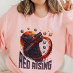 Red Rising Howlers Sweatshirt – Darrow Inspired Sci-Fi Fan Shirt, Unisex Book Series Merch - Image 2