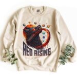 Red Rising Howlers Sweatshirt – Darrow Inspired Sci-Fi Fan Shirt, Unisex Book Series Merch - Image 4
