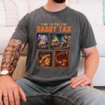 Dungeon Crawler Carl Comfort Colors Shirt – Daddy Tax LitRPG BookTok Fantasy Tee for Readers and Gamers - Image 4