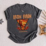 Red Rising – Iron Rain Comfort Colors Shirt | Epic Sci-Fi Merch, Red Rising Fan Tee - Image 3