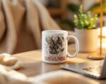 Bartholomew Mug– Knight and the Moth Dark Fantasy Romance Reader Mug - Image 5