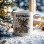 Bartholomew Knight and the Moth Mug – Dark Fantasy Bookish Mug, Romance Reader BookTok Merch