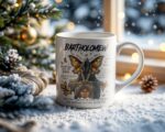 Bartholomew Knight and the Moth Mug – Dark Fantasy Bookish Mug, Romance Reader BookTok Merch