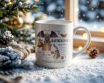 Bartholomew Knight and the Moth Mug | Gothic Fantasy Mug