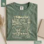 Comfort Colors® Throne of Glass Shirt, TOG Book Series Fan Tee, Fireheart Shirt, Terrasen The Thirteen Top, Fantasy Bookish Merch Tee ACOTAR - Image 5