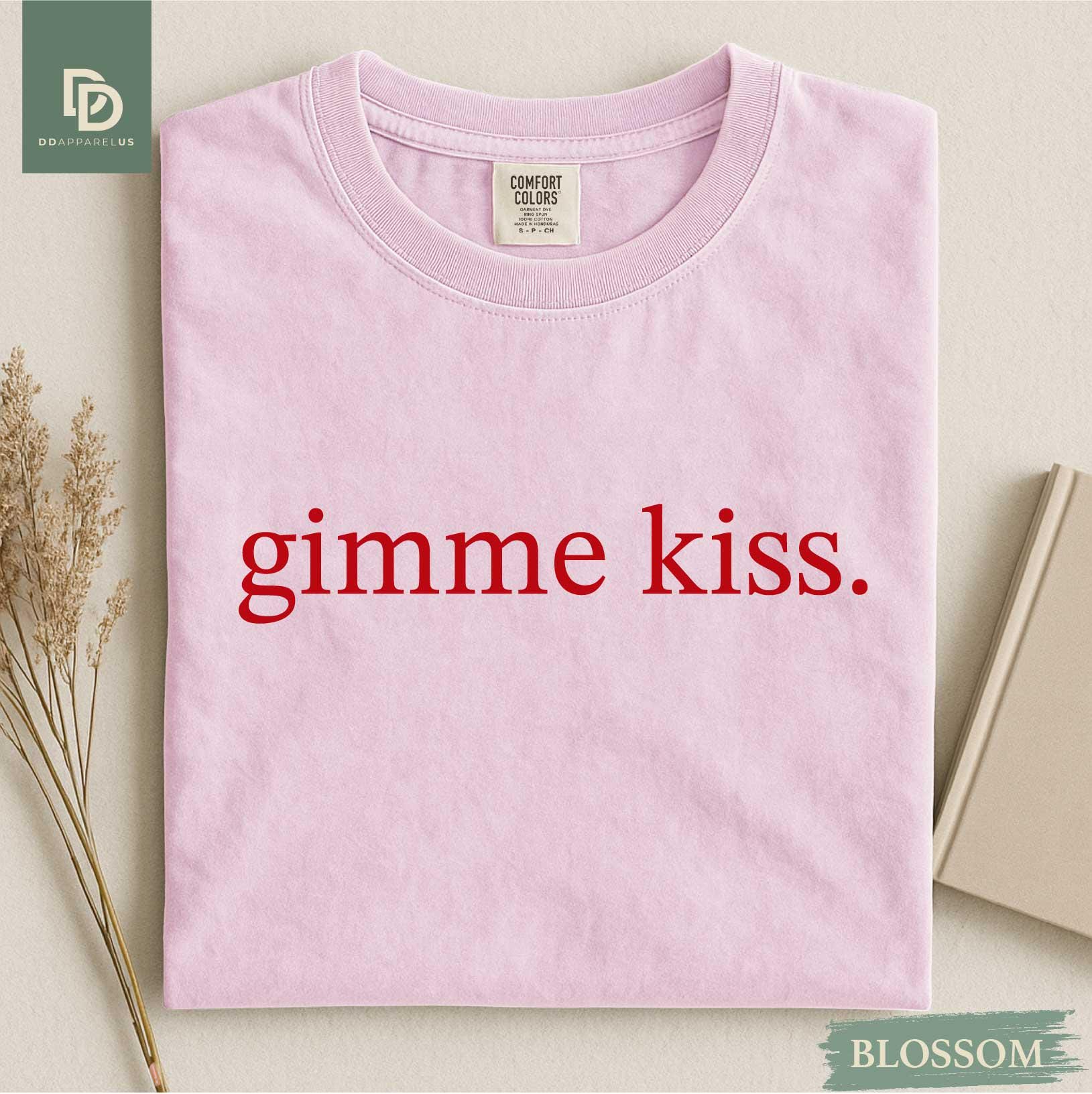 il_fullxfull.7744548320_7mdv.jpg Gimme Kiss Comfort Colors® Shirt, Heated Rivalry T-Shirt, Romance Hockey Shirt, Gift For Movie Lover, Ilya Rosanov Shane Hollander Fan Tee - Image 1