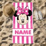 Custom Design Custom Mickey And Friends Beach Towel, Custom Summer Beach Towel, Custom DN, Kids towel, Summer Gift, Beach Trip Ed GJ4AEL - Image 4