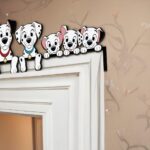 Custom Design DN 101 All Dalmatians Dog Door Corner Sign, Funny Dog Movie Characters Door Decor, Dog Birthday Party Gift For Kid G Y2YGD4 - Image 2