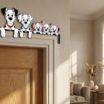 Custom Design DN 101 All Dalmatians Dog Door Corner Sign, Funny Dog Movie Characters Door Decor, Dog Birthday Party Gift For Kid G Y2YGD4 - Image 4