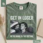 Retro Get In Loser We're Going To The Cottage Comfort Colors® T-Shirt, Heated Rivalry, Heated Rivalry Booktok Shirt Im Coming To The Cottage - Image 4