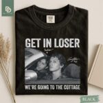 Retro Get In Loser We're Going To The Cottage Comfort Colors® T-Shirt, Heated Rivalry, Heated Rivalry Booktok Shirt Im Coming To The Cottage