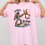 Fist My Bump - Project Hail Mary Comfort Colors Shirt | Andy Weir Sci-Fi Book Merch, Rocky Grace Friendship Space Shirt - Image 3