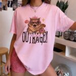 Princess Donut “This Is an Outrage” Comfort Colors Shirt – Dungeon Crawler Carl LitRPG Book Merch – Matt Dinniman Fan Gift - Image 2