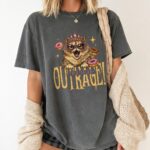 Princess Donut “This Is an Outrage” Comfort Colors Shirt – Dungeon Crawler Carl LitRPG Book Merch – Matt Dinniman Fan Gift - Image 4