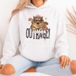 Princess Donut “This Is an Outrage” Hoodie – Dungeon Crawler Carl LitRPG Book Merch – Matt Dinniman Fan Gift - Image 6