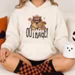 Princess Donut “This Is an Outrage” Hoodie – Dungeon Crawler Carl LitRPG Book Merch – Matt Dinniman Fan Gift - Image 7