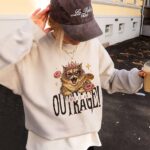 Princess Donut “This Is an Outrage” Sweatshirt – Dungeon Crawler Carl LitRPG Book Merch – Matt Dinniman Fan Gift