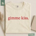 Gimme Kiss Comfort Colors® Shirt, Heated Rivalry T-Shirt, Romance Hockey Shirt, Gift For Movie Lover, Ilya Rosanov Shane Hollander Fan Tee - Image 3