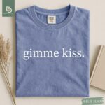 Gimme Kiss Comfort Colors® Shirt, Heated Rivalry T-Shirt, Romance Hockey Shirt, Gift For Movie Lover, Ilya Rosanov Shane Hollander Fan Tee - Image 6