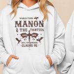 Throne Of Glass Manon Blackbeak We Are Thirteen Hoodie, Fantasy Witch Tee, Wyvern Rider Apparel, Sarah J Maas Inspired Bookish Gift - Image 4