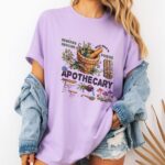 Mao Mao's Apothecary Poisons Comfort Colors Shirt, Cute Anime Potion Graphic Tee, Witchy Kawaii Shirt - Image 3