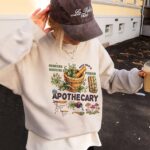 Mao Mao's Apothecary Poisons Sweatshirt, Cute Anime Potion Graphic Tee, Witchy Kawaii Shirt