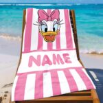 Custom Design Custom Mickey And Friends Beach Towel, Custom Summer Beach Towel, Custom DN, Kids towel, Summer Gift, Beach Trip Ed GJ4AEL - Image 5
