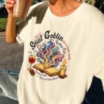 Smut Goblin Comfort Colors Shirt, Spicy Book Club, Dark Romance Reader Gift, Book Lover Tee, Smut Reader Bookish Shirt - Image 2