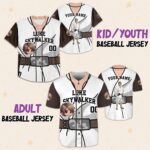 Personalized Custom DN Star Wars Characters Collection Baseball Jersey, Kid Youth Adult DN Baseball Jersey, DN Trip Matching Outfi FHVD6R - Image 11