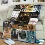 15 Years of Supernatural Blanket – TV Series Fleece & Sherpa Cozy Throw for Fans - Image 4