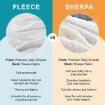 Tron Fleece & Sherpa Blanket – Soft, Warm & Cozy for Fans - Image 4