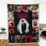 Scarface Gangster Blanket, Soft Fleece & Sherpa Throw - Image 2