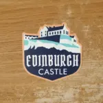 Edinburgh Scotland Vinyl Sticker Decal Luggage Laptop Notebook Journal Gift
