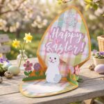 Easter Pop Up Card SVG 3D Papercut Card SVG – Greetings Card Cutting File (Digital Download)