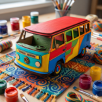 Volkswagen Kombi Laser Cut Design – 3D Wooden Model Kit