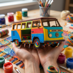 Volkswagen Kombi Laser Cut Design – 3D Wooden Model Kit - Image 2