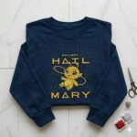 Funny Alien Sweatshirt Design SVG | Project Hail Mary Shirt File | Laser Cut & Cricut Template | Printable Graphic | DIY Apparel Design Download - Image 3