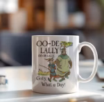 Robin Hood Oo-De-Lally Mug – Retro Disney Coffee Cup with Quote “Golly What a Day” – Classic Cartoon Gift for Disney Fans - Image 3